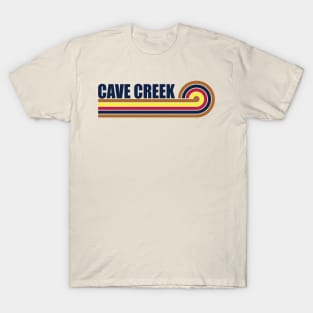 Cave Creek Arizona horizontal sunset T-Shirt